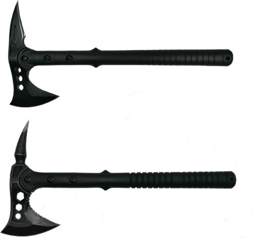 Set of Two Axes, 39 Cm Ideallstore®, Black, Case included