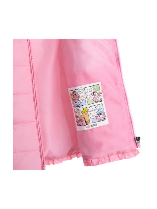 Original Marines Kids Casual Jacket Sleeveless Pink