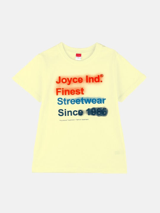 Joyce Kids Set with Shorts Summer 2pcs yellow