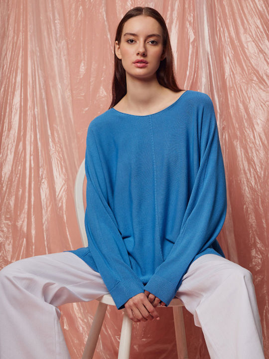 Desiree Women's Blouse Long Sleeve Blue