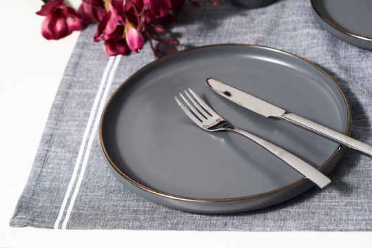 Heinner Calypso Πιάτο Ρηχό Κεραμικό Λευκό με Διάμετρο 27cm