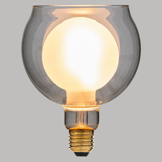Atmosphera Λάμπα LED 4W για Ντουί E27 και Σχήμα G125 Θερμό Λευκό 320lm