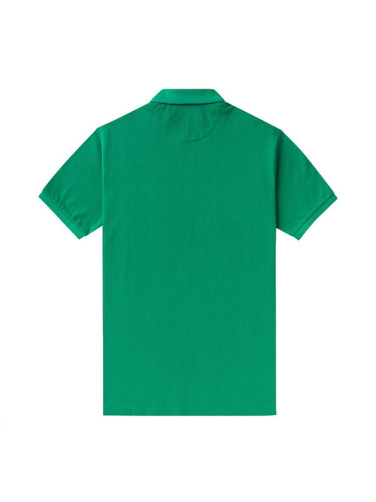 Malboro Classics Herren Kurzarmshirt Polo Grün