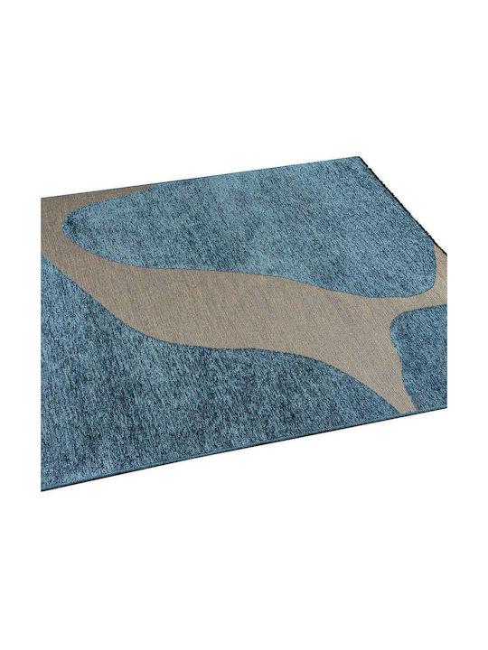Madi Stone Χαλί Ορθογώνιο Beige Petrol 130x190cm