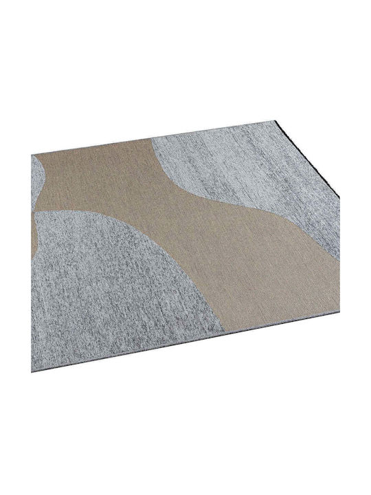 Madi Brook Χαλί Ορθογώνιο Beige Grey 130x190cm
