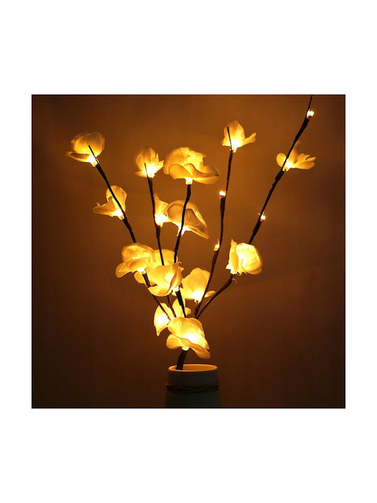 Led Blumen geschmückt Happy Tree Urlaub Lichter Choin Dekoration Xxl
