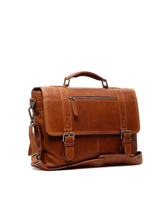 The Chesterfield Brand Imperia Tasche Fall für Laptop 15" in Braun Farbe