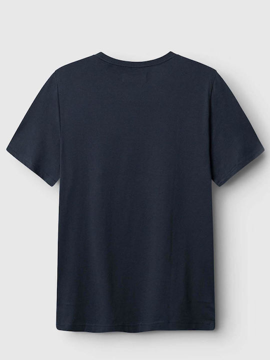Dune T-shirt Navy Μπλε