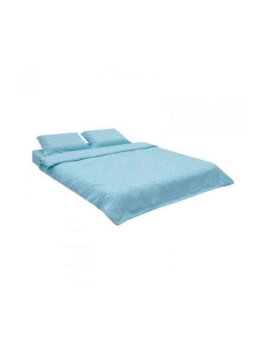 Heinner Σεντόνι Διπλό 200x220εκ. Μπλε