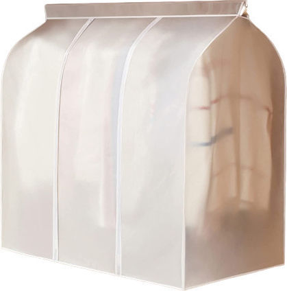 Kunststoff Aufbewahrungshülle für Kleidung in Weiß Farbe 50x80x90cm 1Stück
