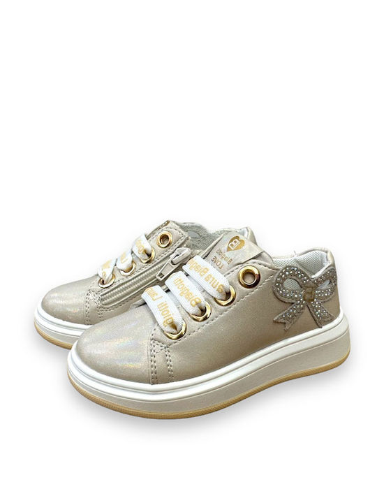 Laura Biagiotti Kids Sneakers Gold