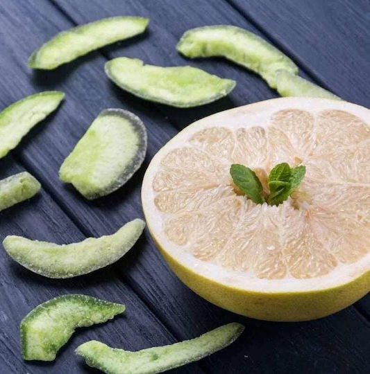 Feliuțe uscate de pomelo citron din Thailanda 50 gr