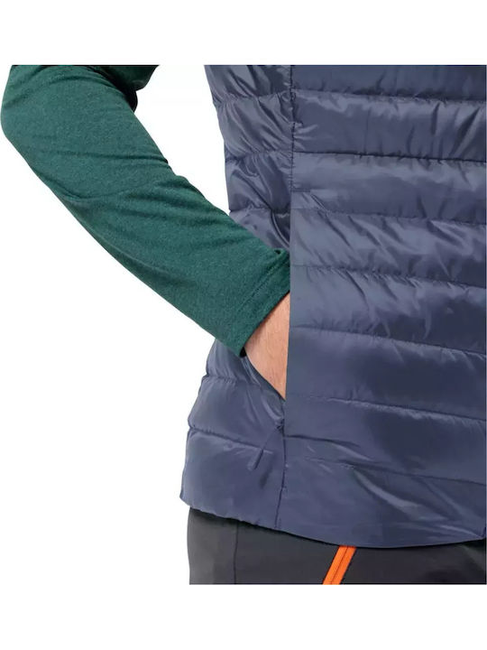 Sleeveless Winter Jacket Light Blue