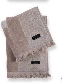 Nef-Nef Homeware Πετσέτα Προσώπου Elements-beymax 50x90εκ. Beige Βάρους 550gr/m²