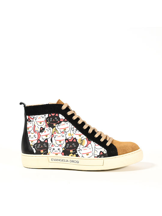 Evangelia Drosi Lucky Cat Sneakers