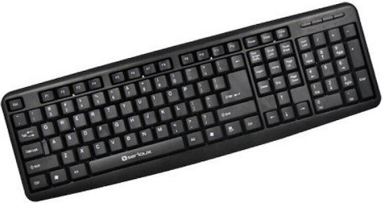 Serioux SRXK-9400 Πληκτρολόγιο Αγγλικό US