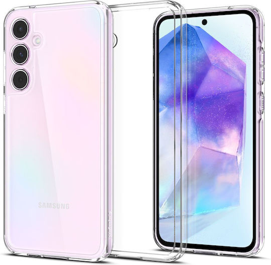 Spigen Ultra Hybrid Back Cover Plastic / Silicone 2mm Transparent (Galaxy A55)