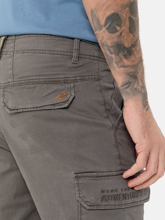 Trousers Cargo Elastic Gray