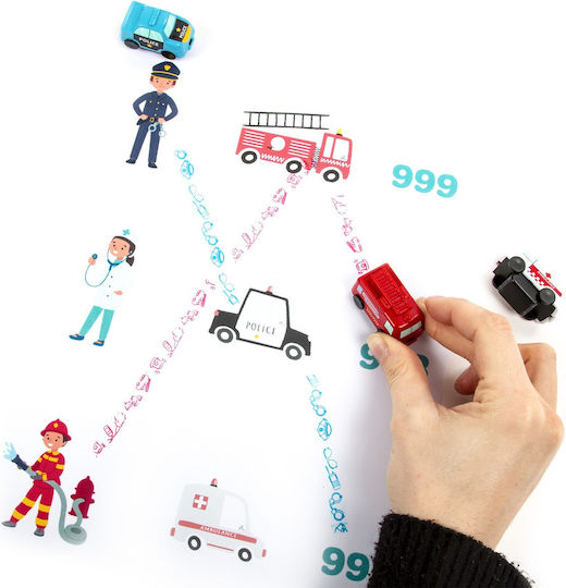 Derform Stamps for Children 3+ years Years 3pcs
