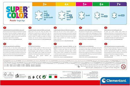 As Company Παζλ 24 Κομματια Maxi Supercolor Dinos Happy Oasis - 1200-28524