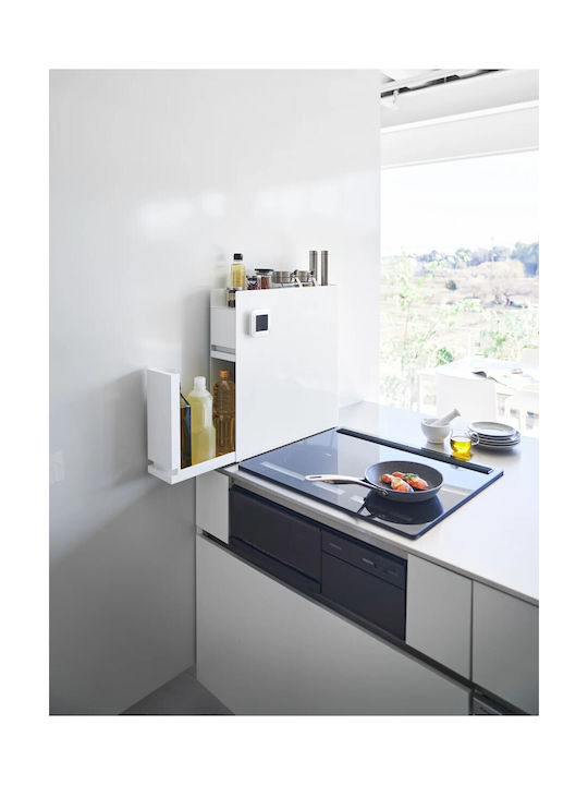 Yamazaki Wall Shelf Inox 93x52.5x12.5cm White
