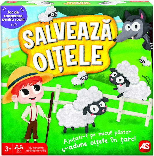 Joc de Societate Θήραμα Σώζοντας Πρόβατα pentru 2-4 Jucători 3+ Ani (EN) AS