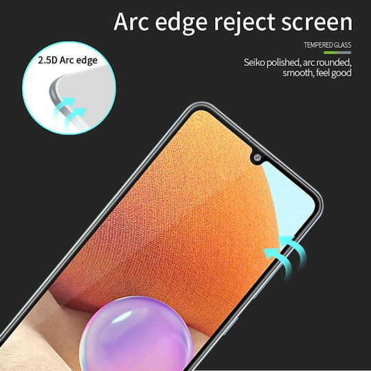 Pinwuyo 2.5D Full Face Tempered Glass Μαύρο (TCL 40 SE)