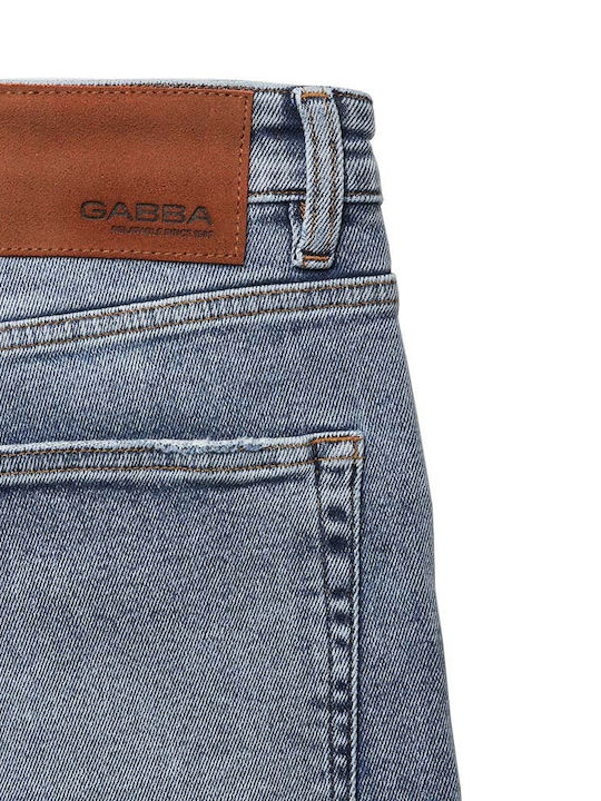 Gabba Alex K3868 Pantaloni de Bărbați din Jean Albastru mediu