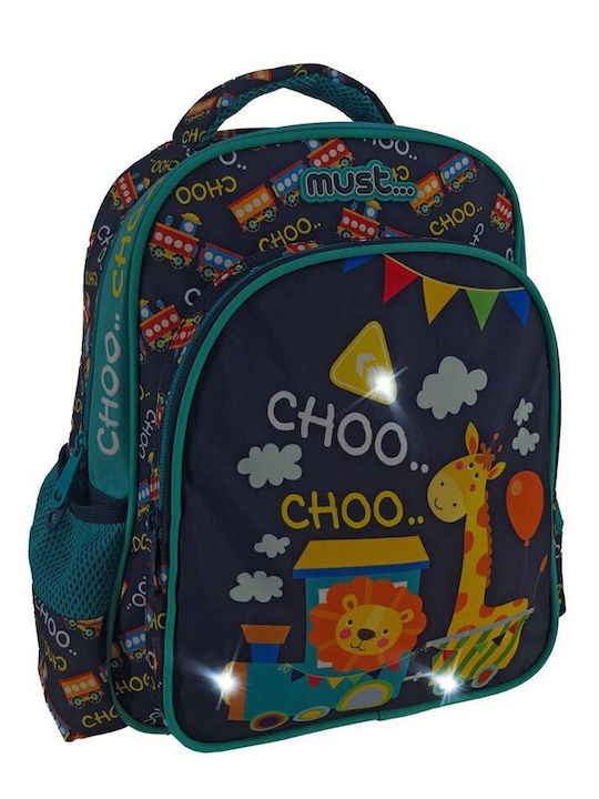 Must Little Train School Bag Backpack Kindergarten Little Train 8lt