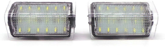 Mercedes Led Door Lights 2 Pcs