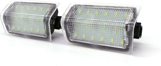 Mercedes Led Door Lights 2 Pcs