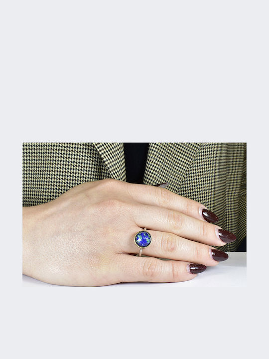 Elor Damen Ring aus Silber Vergoldet