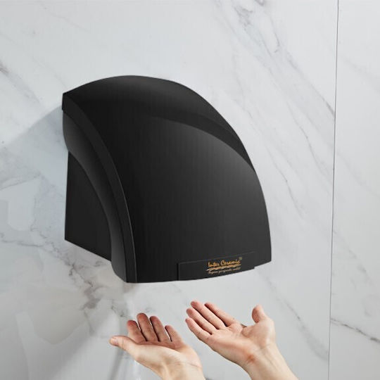 Inter Ceramic Uscător de păr pentru hotel Negru 1.8kW