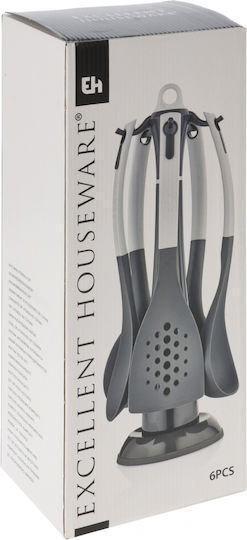 Excellent Houseware Σετ Εργαλείων Μαγειρικής Μαύρο