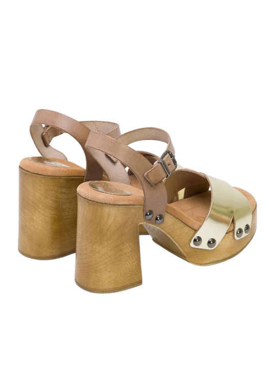 Porronet 2923 Taupe Platino Women's Sandals
