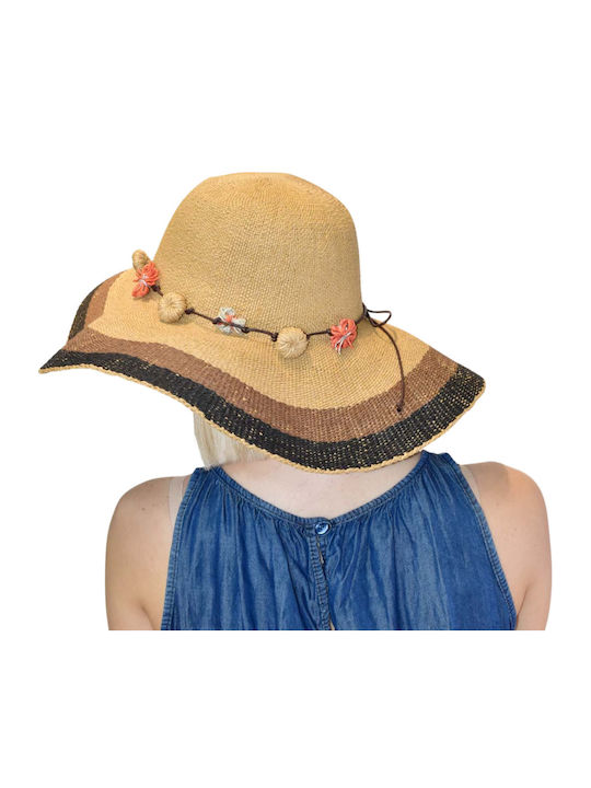 Women's Straw Hat Adora Beige Hatpoint Women One Size Hp-sun413