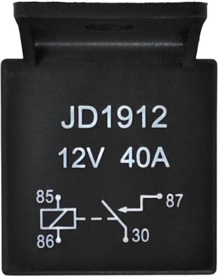 Universal Relay 12v, 4 Pin - 1 Pc