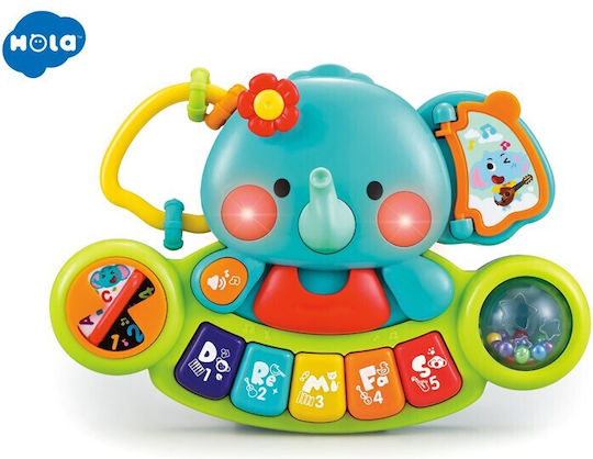 Hola Toys Музикален инструмент с музика, светлина и звуци за 6++ месеца