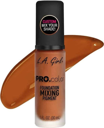 L.a Girl Pro Color Mixing Pigment Adjuster For Foundation 30ml - 713 Orange