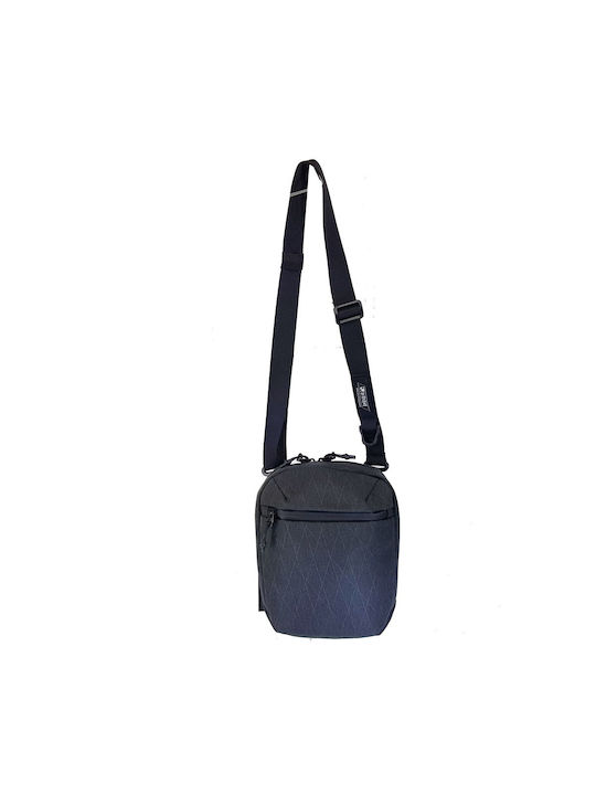 Leastat Herrentasche Schulter / Crossbody Schwarz