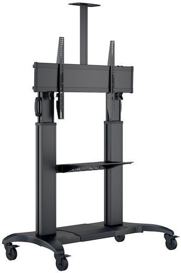 Multibrackets M Public Floorstand Dual Pillar 180 HD Suport TV pardoseală până la 100" și 90kg Negru