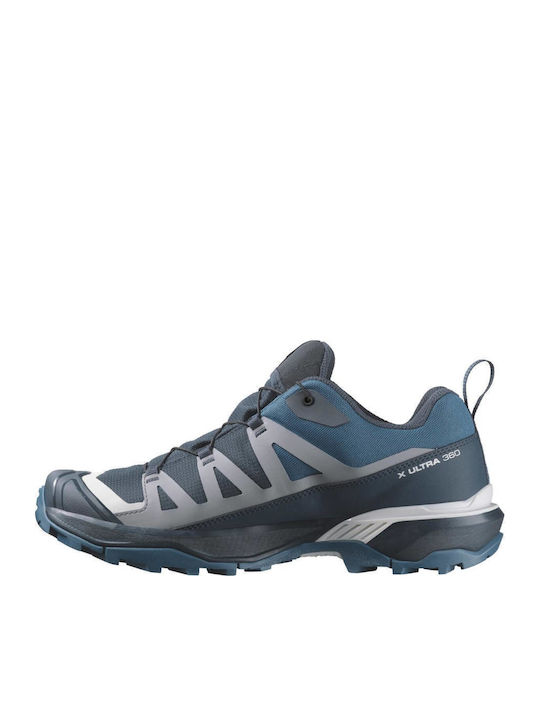 Salomon X Ultra 360 Gtx Pantofi De Drumeție Impermeabili Pentru Bărbați Cu Membrană Gore-Tex Albastri