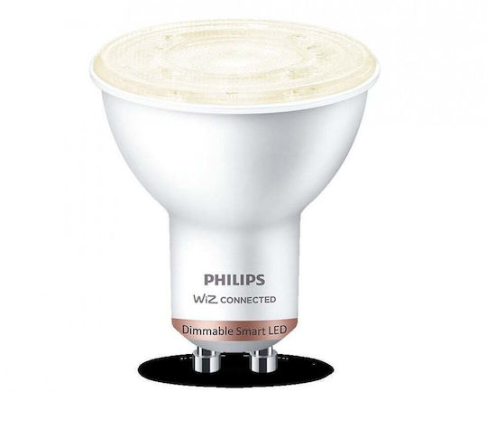 Philips Bec Smart LED 4.7W pentru Dulie GU10 și Formă PAR16 alb cald 345lm