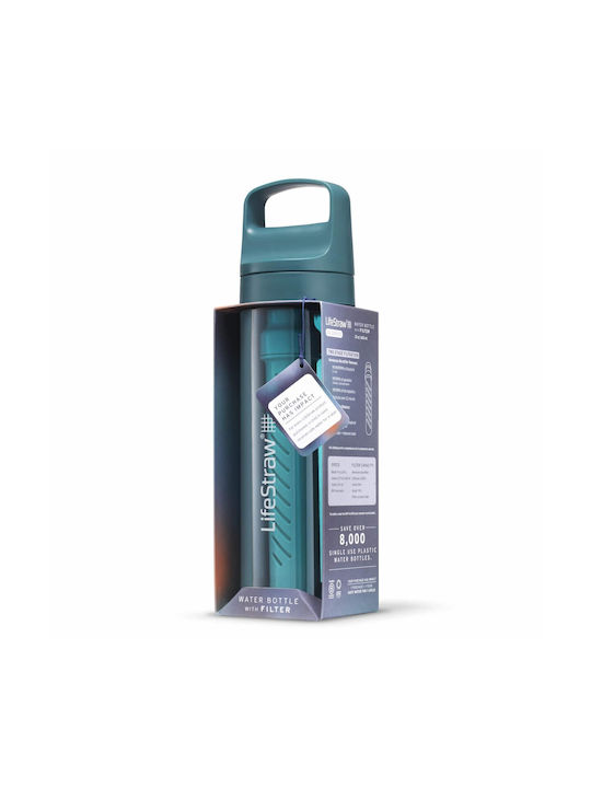 Lifestraw Water Bottle Plastic with Filter 650ml Beige
