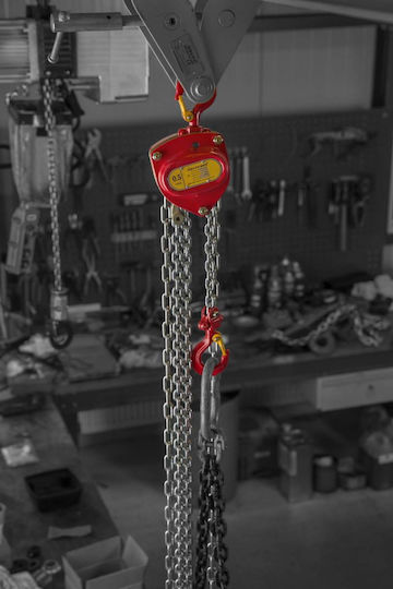 Delta Plus Lifting & Pulling Equipment for Weight Load up to 3t Red