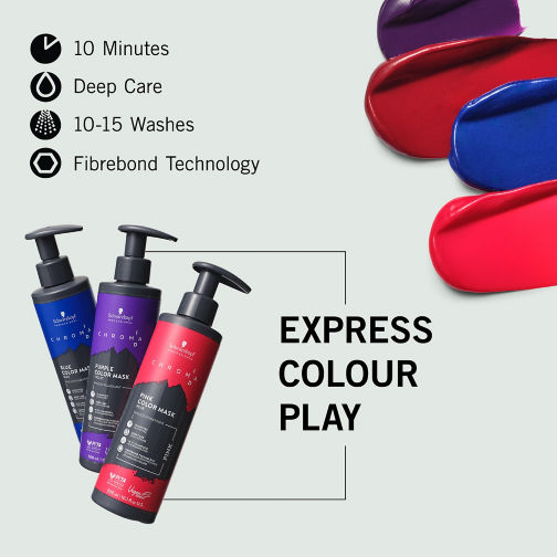 Schwarzkopf Professional Chromaid Bonding Маска За Цвят На Коса Ruby Red 6-88 300мл