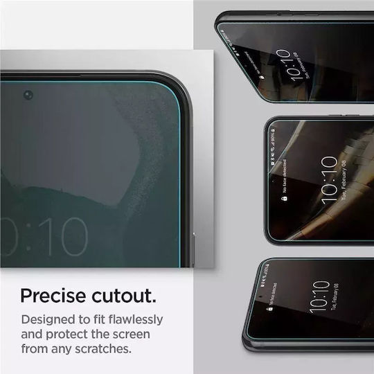 Spigen 0.2mm Full Face Tempered Glass 2τμχ (Galaxy S22+ 5G)