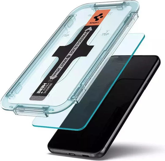 Spigen 0.2mm Full Face Tempered Glass 2τμχ (Galaxy S22+ 5G)