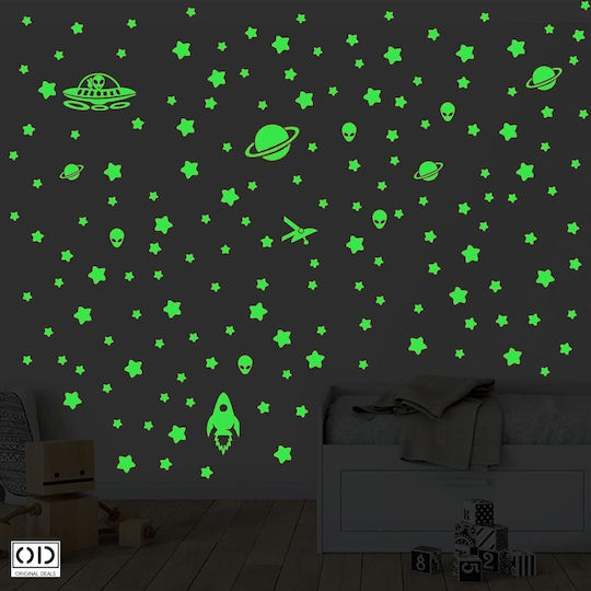 Autocolant Decorativ pentru Copii Perete 3D 278buc