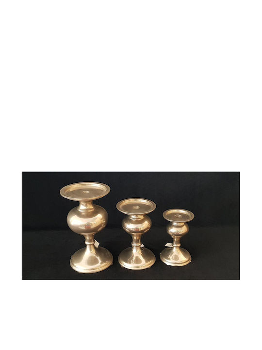 Decorative Candlesticks Set 2 pcs (601g, 601a) 11x16y, 15x26y